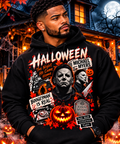 Halloween Boogeyman Graphic Hoodie – Horror Movie Inspired Pullover