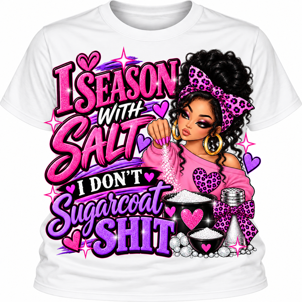 I season with Salt Tee
